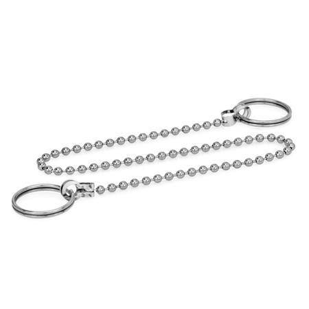 KUGELKETTE MIT 2 SCHLÜSSELRINGEN