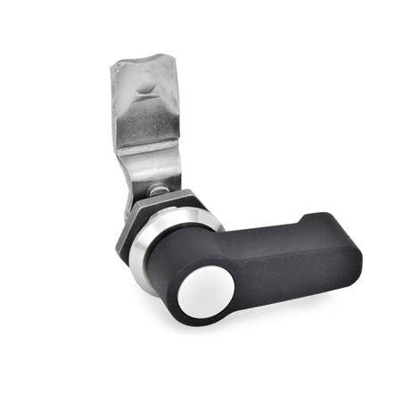 EDELSTAHL-VERRIEGELUNG MIT HEBEL-GRIFF