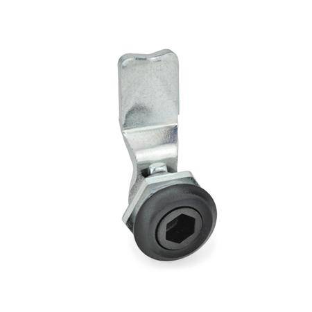 VERRIEGELUNG MIT SECHSKANT, SCHWARZ