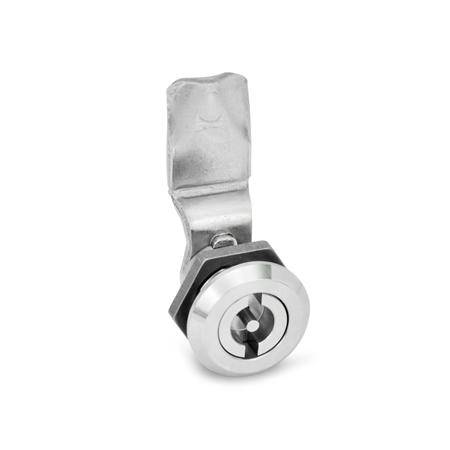 EDELSTAHL-VERRIEGELUNG MIT DOPPELBART