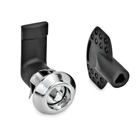 VERRIEGELUNG, KUNSTSTOFF, FÜR SNAP-IN MONTAGE