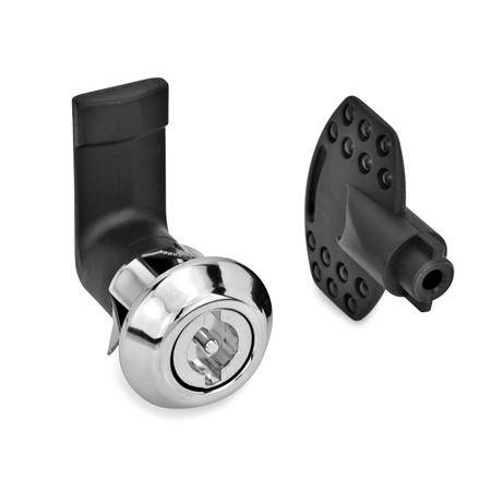 VERRIEGELUNG, KUNSTSTOFF, FÜR SNAP-IN MONTAGE