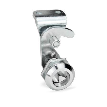 HAKEN-VERRIEGELUNG MIT DREIKANT UND GEGENHALTER