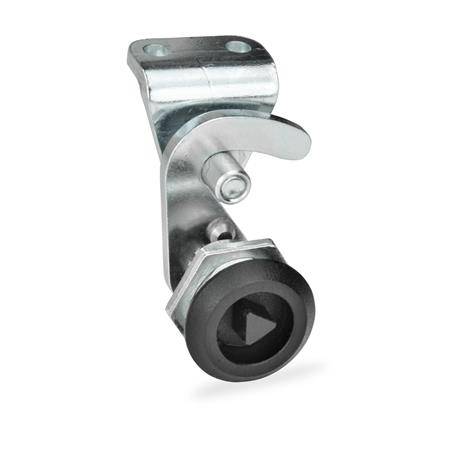 HAKEN-VERRIEGELUNG MIT DREIKANT UND GEGENHALTER