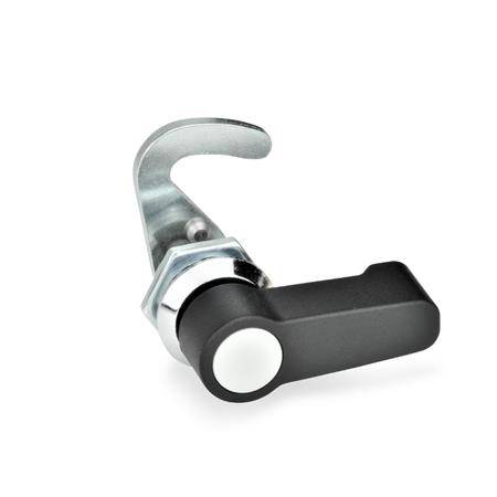 HAKEN-VERRIEGELUNG MIT HEBEL-GRIFF