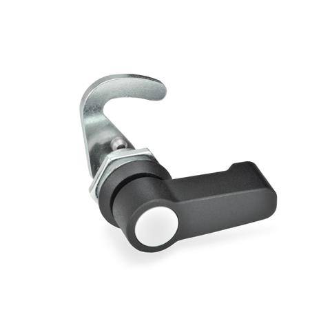 HAKEN-VERRIEGELUNG MIT HEBEL-GRIFF