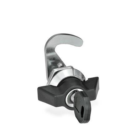 HAKEN-VERRIEGELUNG MIT KNEBEL