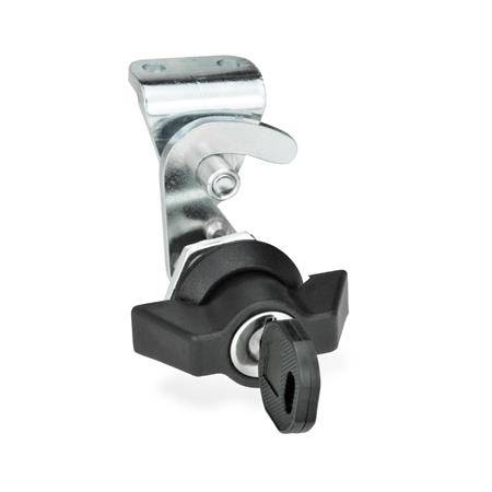 Hakenverriegelungen, Form SCT- Betätigung mit T-Griff, ohne