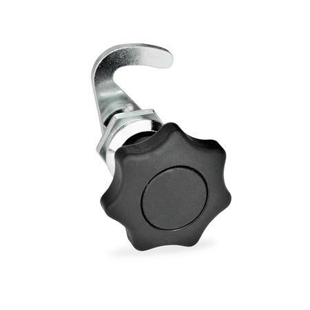 HAKEN-VERRIEGELUNG MIT STERNGRIFF