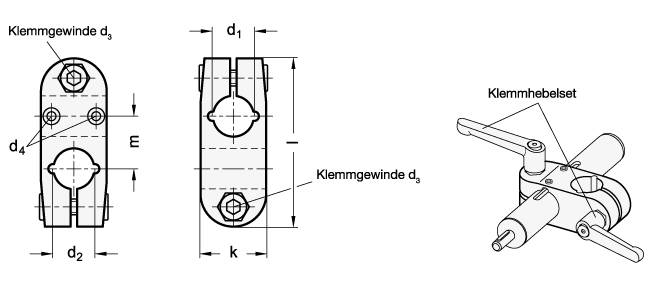 EDELSTAHL VERFAHRSCHLITTEN KREUZFORM