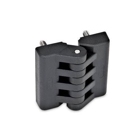 SCHARNIER, 2x2 GEWINDESTIFTE
