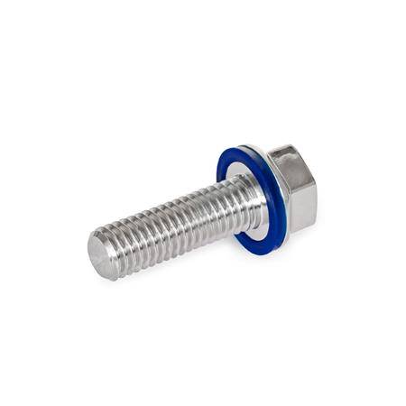 SECHSKANTSCHRAUBE, HNBR, HYGIENIC DESIGN