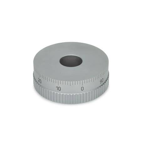 SKALENRING MIT STANDARD-SKALA, O. REIBR.