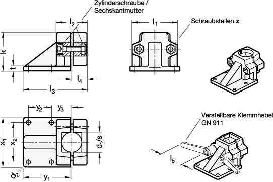 FUSS-KLEMMVERBINDER
