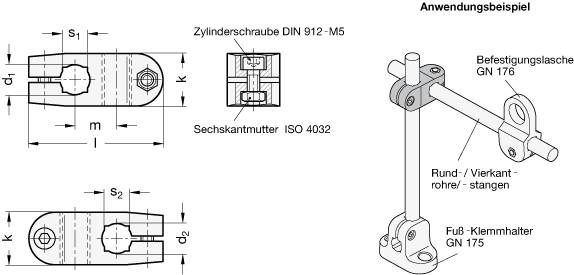 KREUZKLEMMHALTER
