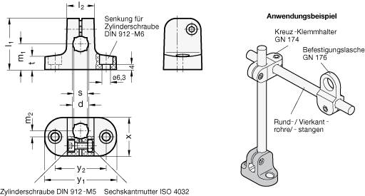 FUßKLEMMHALTER