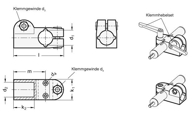 EDELSTAHL VERFAHRSCHLITTEN WINKELFORM