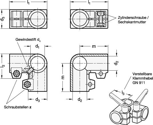 ECK-KLEMMVERBINDER