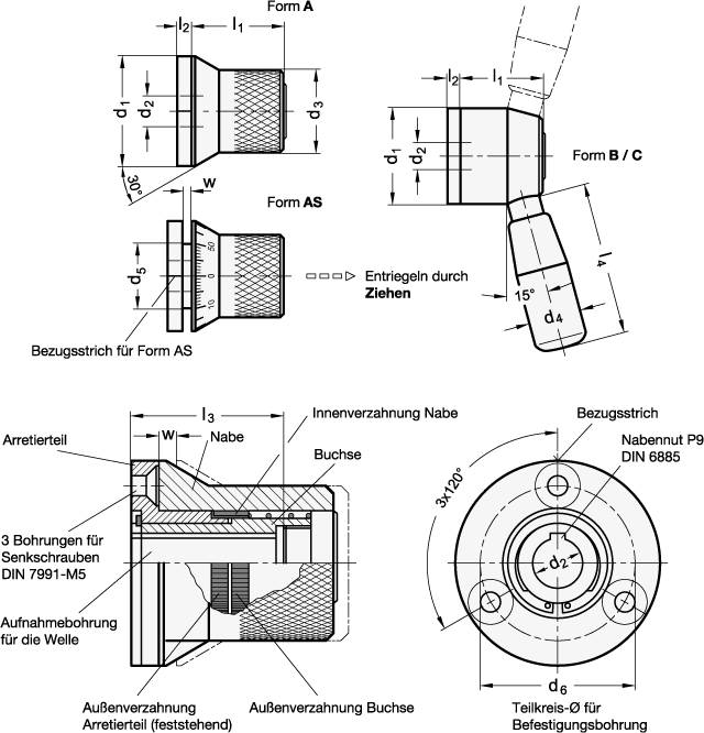 ARRETIERELEMENT-DREHKNOPF
