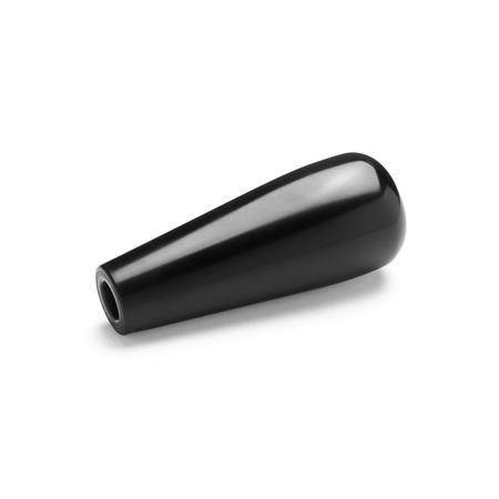 Konusknopf Ø 34 mm x 86 mm, M10, Duroplast