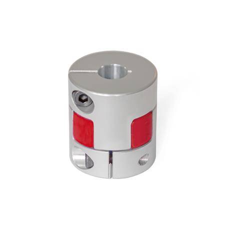 ELASTOMERKUPPLUNG MIT KLEMMNABE