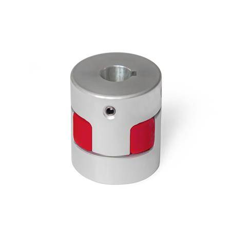 ELASTOMERKUPPLUNG MIT GEWINDESTIFT
