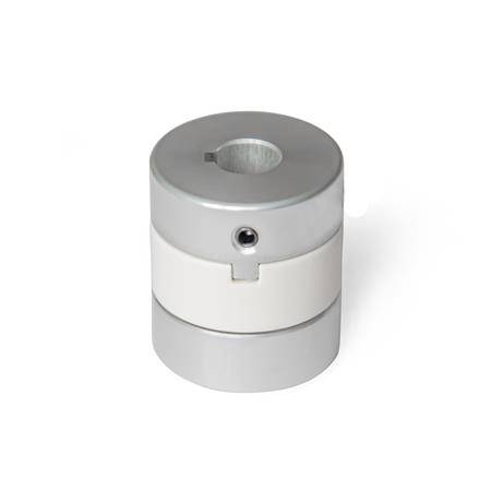 KREUZSCHIEBERKUPPLUNG MIT GEWINDESTIFT
