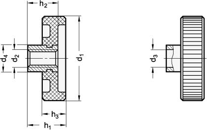 GRIFFSCHEIBE (THERMOPLAST)