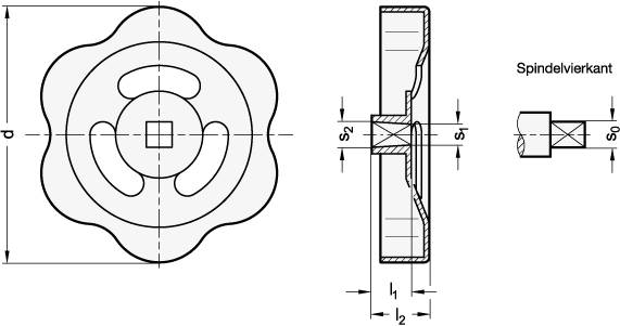 HANDRAD AUS STAHLBLECH, VERZINKT