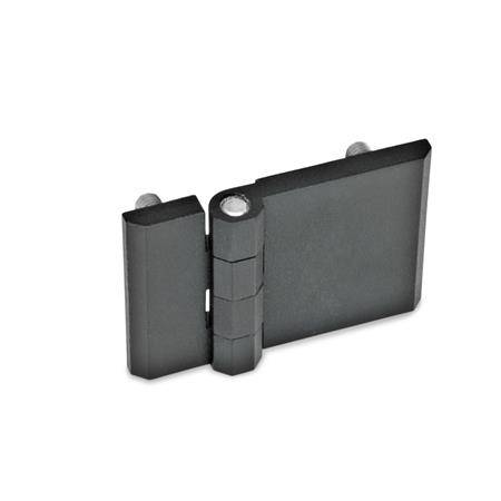 SCHARNIER, SCHWARZ KU-BESCHICHTET