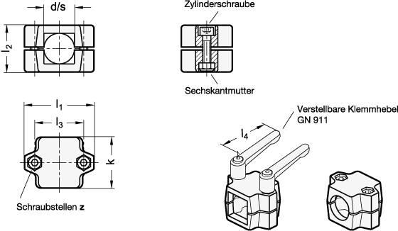 MUFFEN-KLEMMVERBINDER