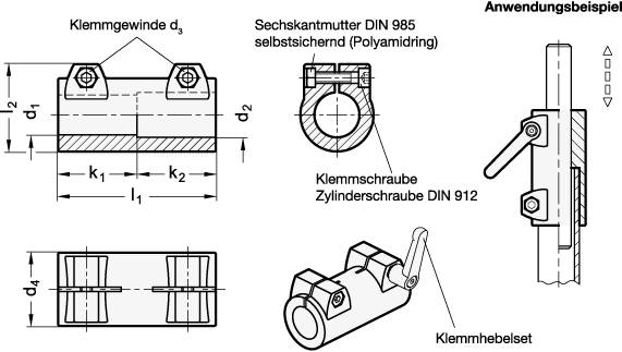 MUFFEN-KLEMMVERBINDER