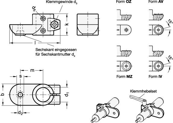 VERFAHRSCHLITTEN LASCHENFORM