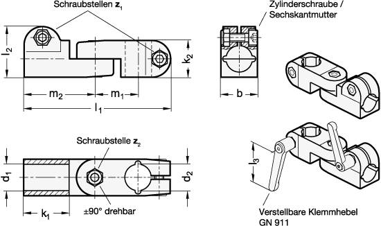 GELENK-KLEMMVERBINDER