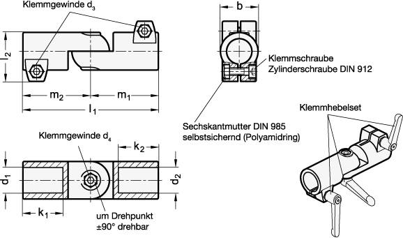 GELENK-KLEMMVERBINDER