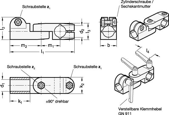 GELENK-KLEMMVERBINDER