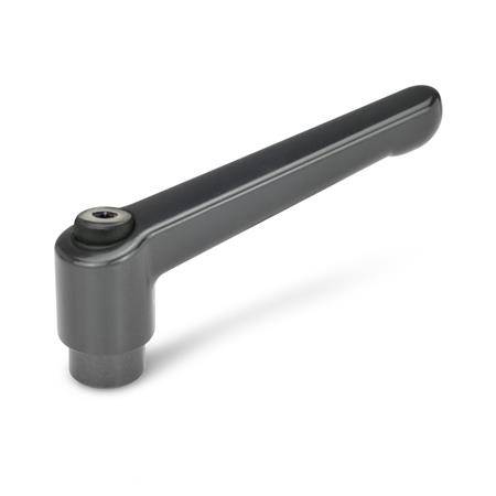 VERSTELLB.KLEMMHEBEL, SEIDENGLANZ