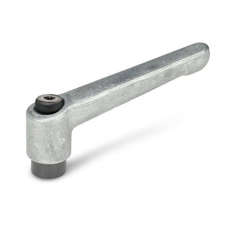VERSTELLB.KLEMMHEBEL, UNLACKIERT