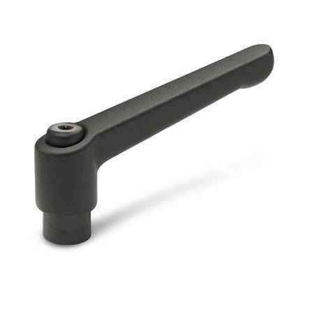 VERST.KLEMMHEBEL, SCHWARZ