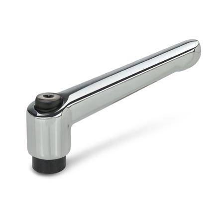 VERSTELLB.KLEMMHEBEL, VERCHROMT