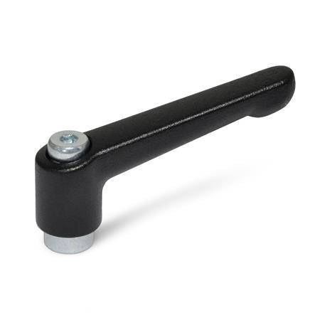 VERST.KLEMMHEBEL, SCHWARZ