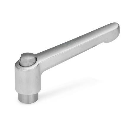 VERSTELLBARER EDELSTAHL-KLEMMHEBEL