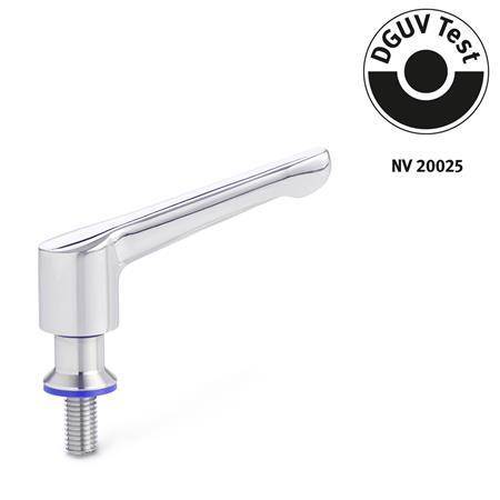 KLEMMHEBEL, HNBR, HYGIENIC DESIGN
