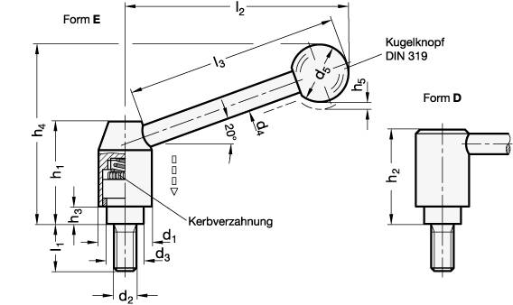 SICHERHEITS-SPANNHEBEL M.SCHRAUBE,GERADE