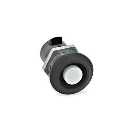 Schnappverschlüsse mit Schließabstand 25 mm, Betätigung mit