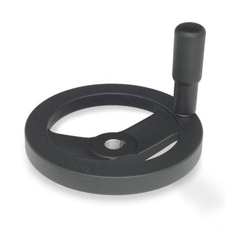 HANDRAD, MATTSCHWARZ BESCHICHTET