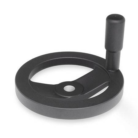 HANDRAD, MATTSCHWARZ BESCHICHTET