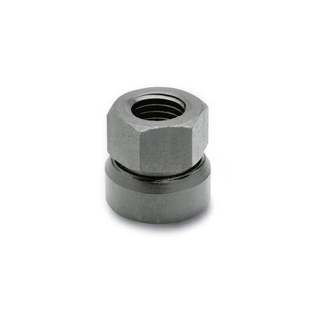 Sechskantmutter mit Kegelpfanne M20