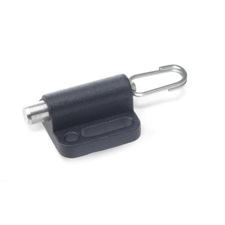 RASTBOLZEN MIT ZUGÖSE U. FLANSCH