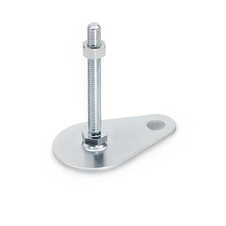 STELLFUß MIT BEFESTIGUNGSLASCHE